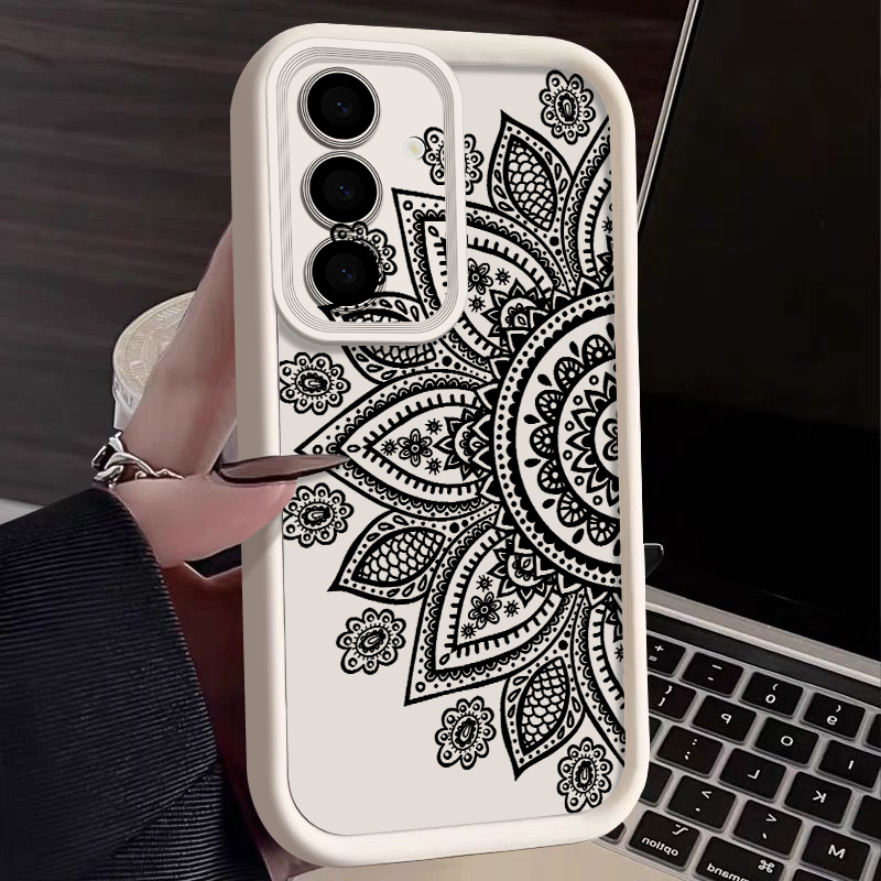 Samsung Galaxy A55 - Funda con patrón de tótem de