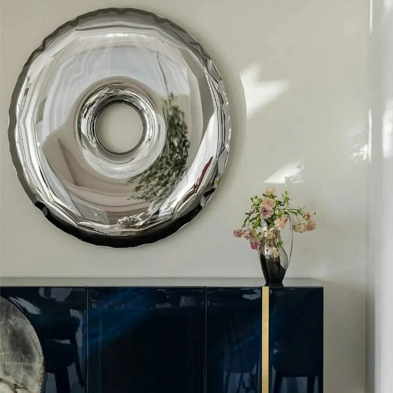 Luxury Lifestyle - Decoración de pared circular de acero