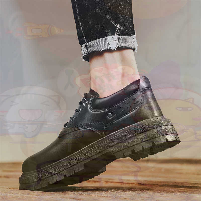 Luxury Lifestyle Lounge - Zapatillas deportivas de cuero Natural oscuro