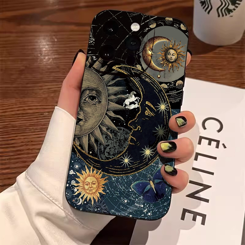 Samsung Galaxy A55 - Funda de Teléfono con Estampado Estético