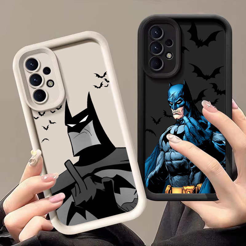 Samsung Galaxy A55 - Funda protectora suave B-Bats-Mans Marvel Bat