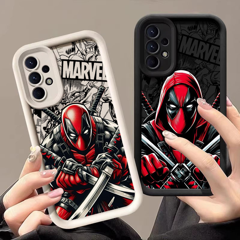 Samsung Galaxy A55 - Funda de silicona suave con diseño