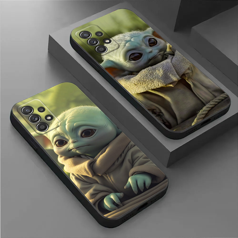 Samsung Galaxy A55 - Funda de silicona para teléfono Yodas