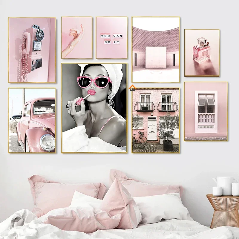 Luxury Lifestyle - Perfume de lujo para mujer, póster