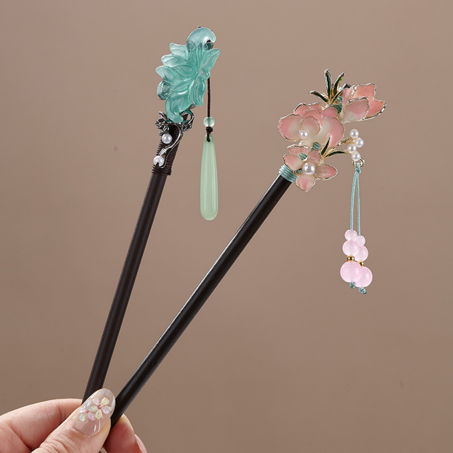 Pasador de pelo vintage con fl - Luxury Lifestyle reseña y precio