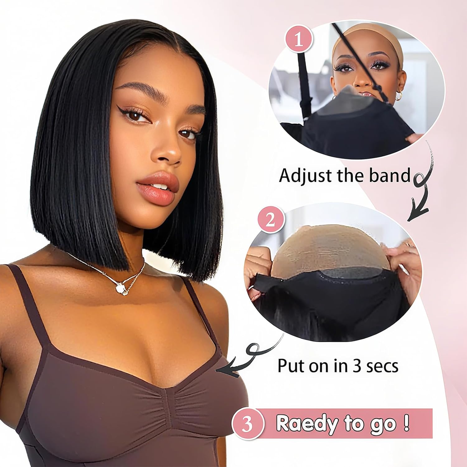 Peluca Smilegirl 5x5 HD Lace S - Luxury Lifestyle reseña y precio