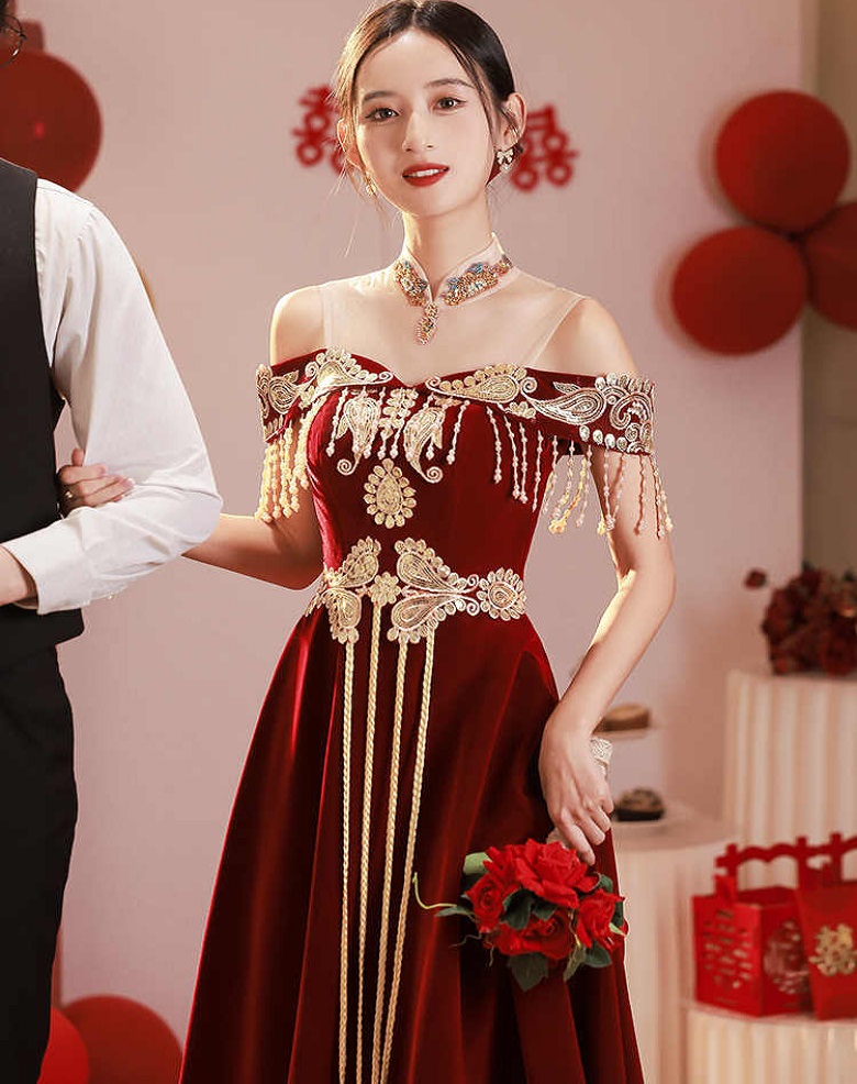 Vestido Cheongsam de Novia Est - Luxury Lifestyle Dress reseña y precio