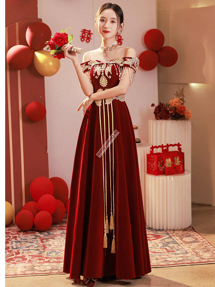 Vestido Cheongsam de Novia Est - Luxury Lifestyle Dress reseña y precio