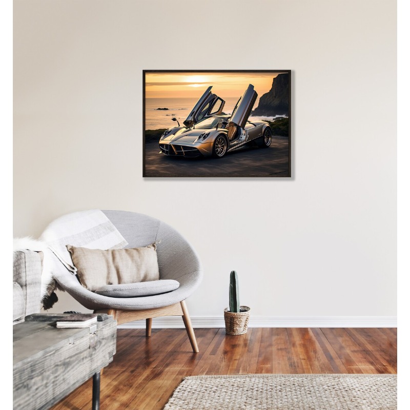 Póster de coches de marca famo - Luxury Lifestyle reseña y precio